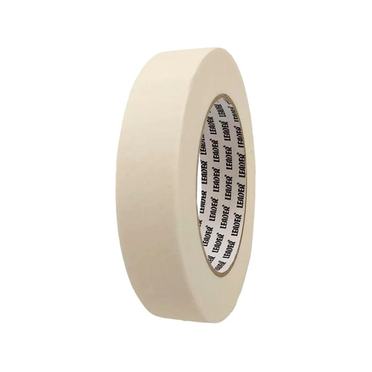 Cinta de enmascarar Leader beige de 24mm x 50m para proyectos de pintura y bricolaje