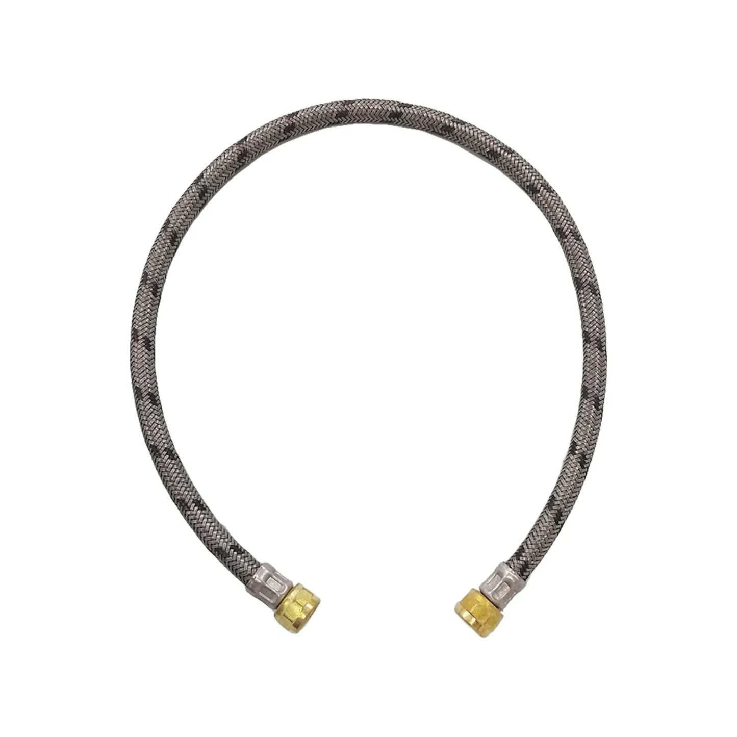 Manguera para gas 60 cm metálica Aleamex AM-FGE60