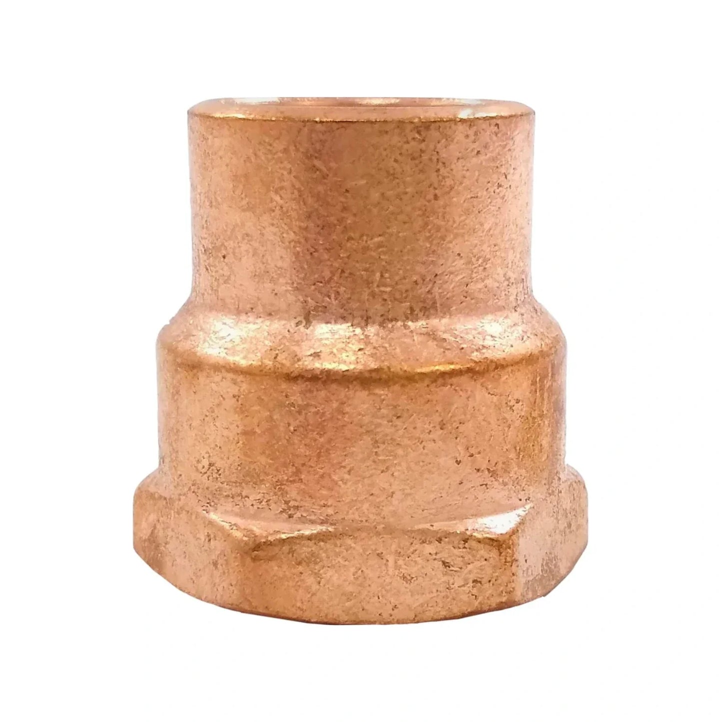 Conector cobre 1/2" (13 mm) rosca interior (hembra) Aleamex AA-20313