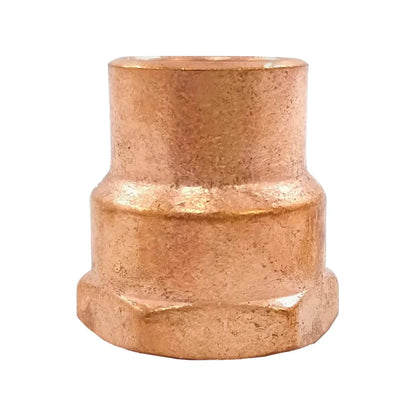 Conector cobre 1/2" (13 mm) rosca interior (hembra) Aleamex AA-20313