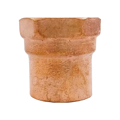 Conector cobre 3/4" (19 mm) rosca interior (hembra) Aleamex AA-20319