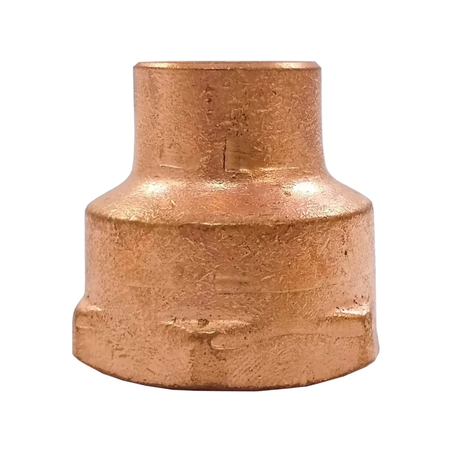 Conector cobre reducido 1/2"x3/4" rosca interior (hembra) Aleamex AA-2031319