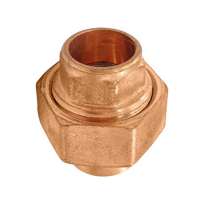 Tuerca unión cobre 1/2" (13 mm) soldable Aleamex AA-20213