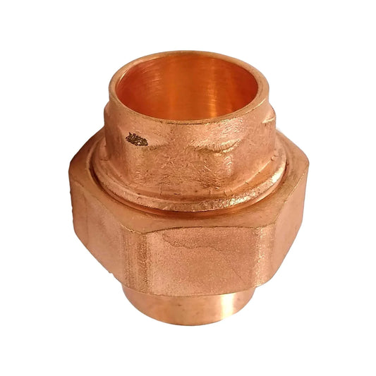 Tuerca unión cobre 3/4" (19 mm) soldable Aleamex AA-20219