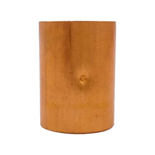 Cople cobre 3/4" (19 mm) con tope Aleamex ERT-20019