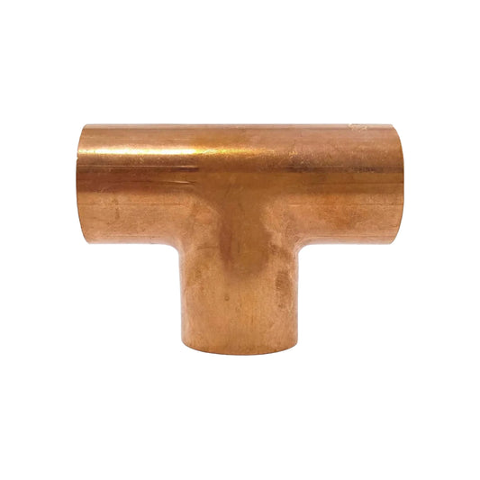 Tee cobre 3/4" (19 mm) Aleamex ICN-21119