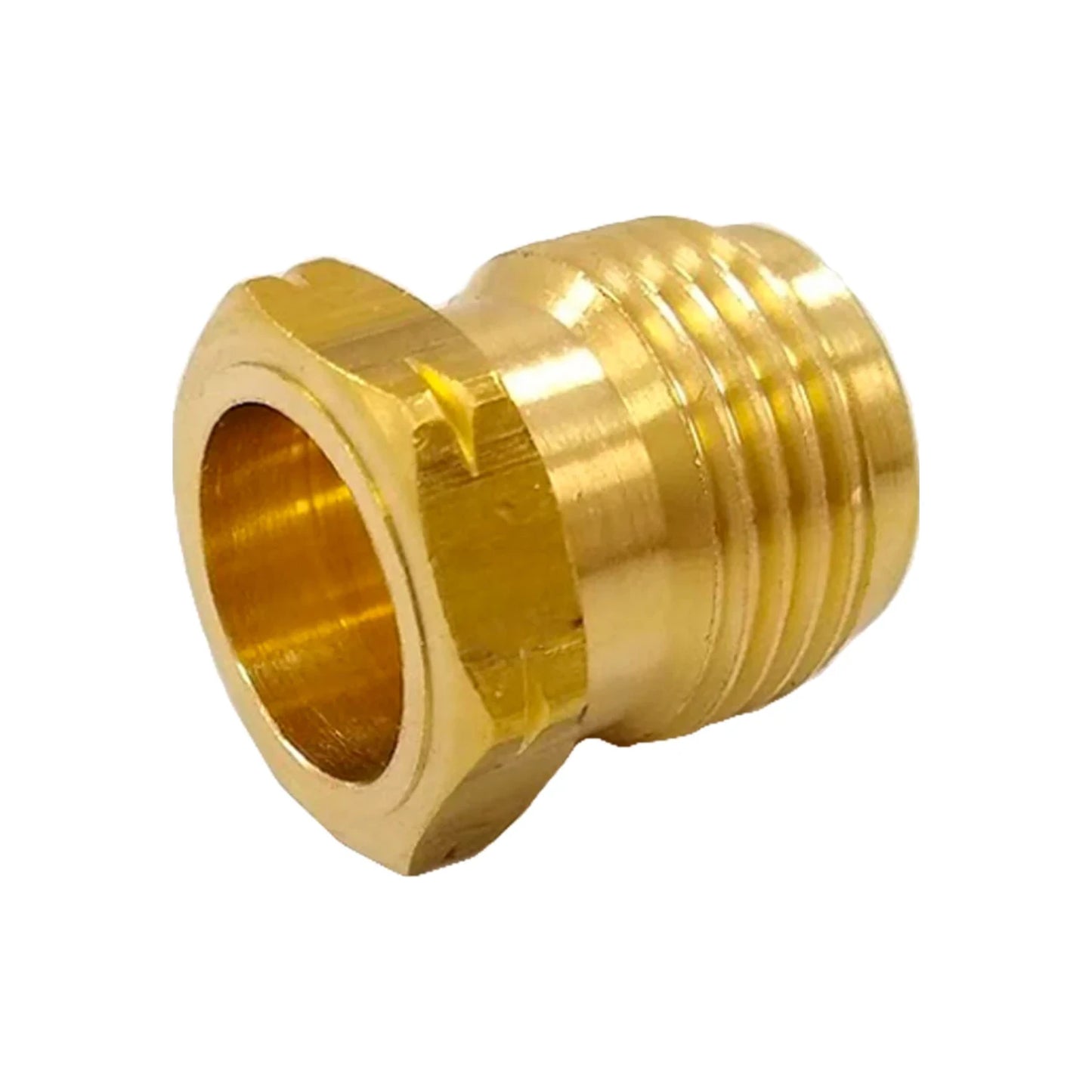 Tuerca izquierda 7/8" latonada Aleamex AG-TIZ25