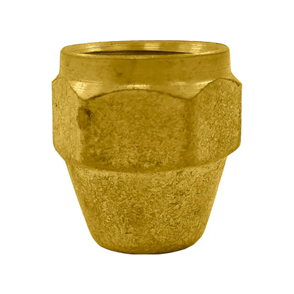 Tuerca cónica 3/8" (10 mm) latonada Aleamex AG-TC10