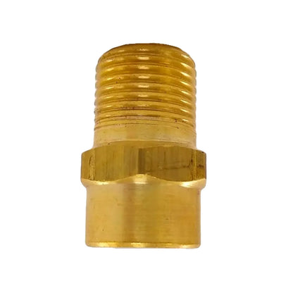 Adaptador de latón para tubería con rosca macho y conexión soldable, conector de transición para plomería 1/2 pulgada