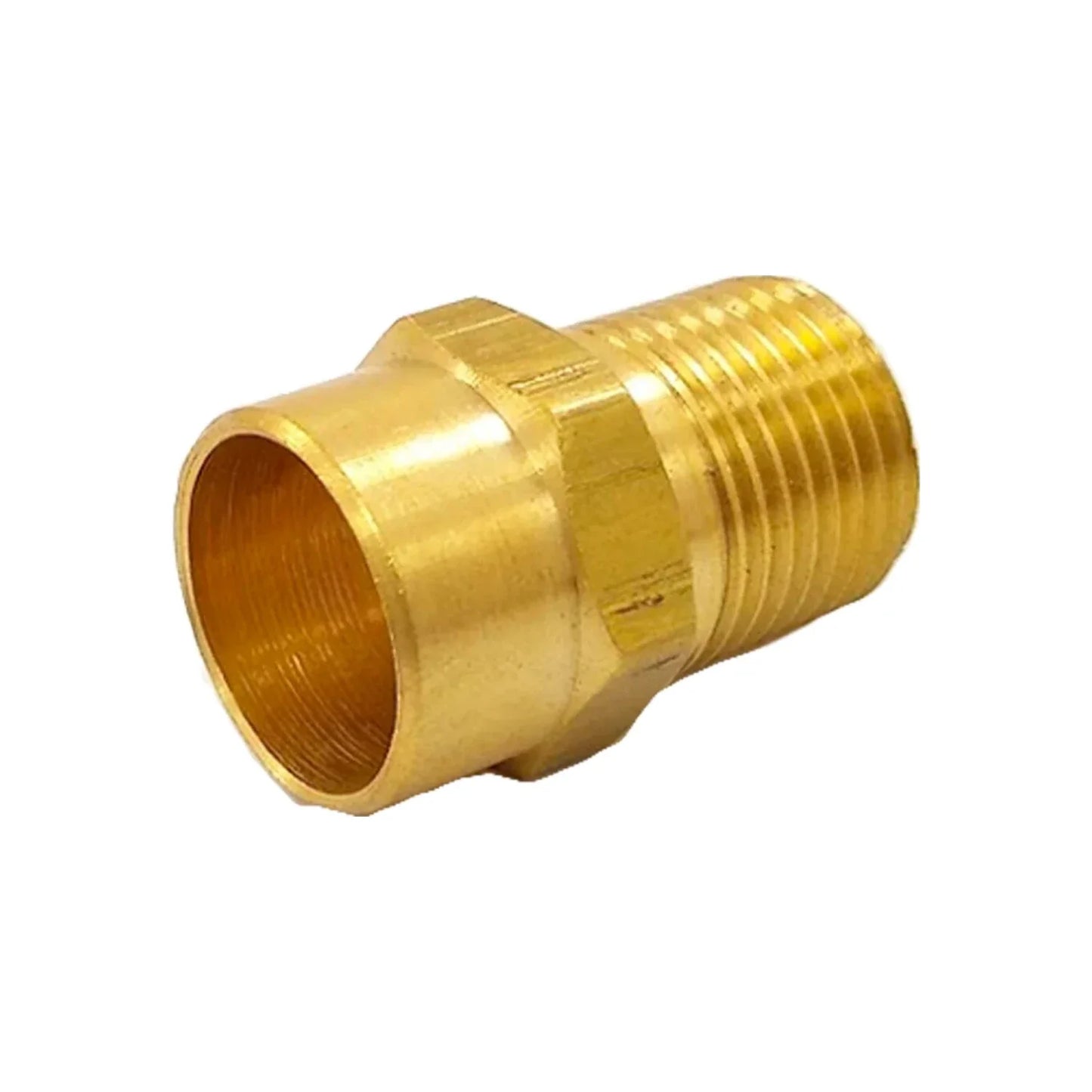 Conector fierro soldable 3/8" (10 mm)x1/2" (13 mm) Aleamex AG-CSF1013