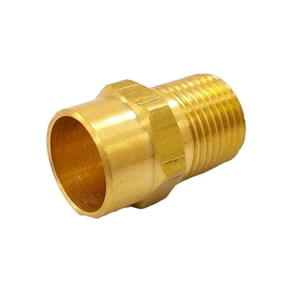 Conector fierro soldable 3/8" (10 mm)x1/2" (13 mm) Aleamex AG-CSF1013