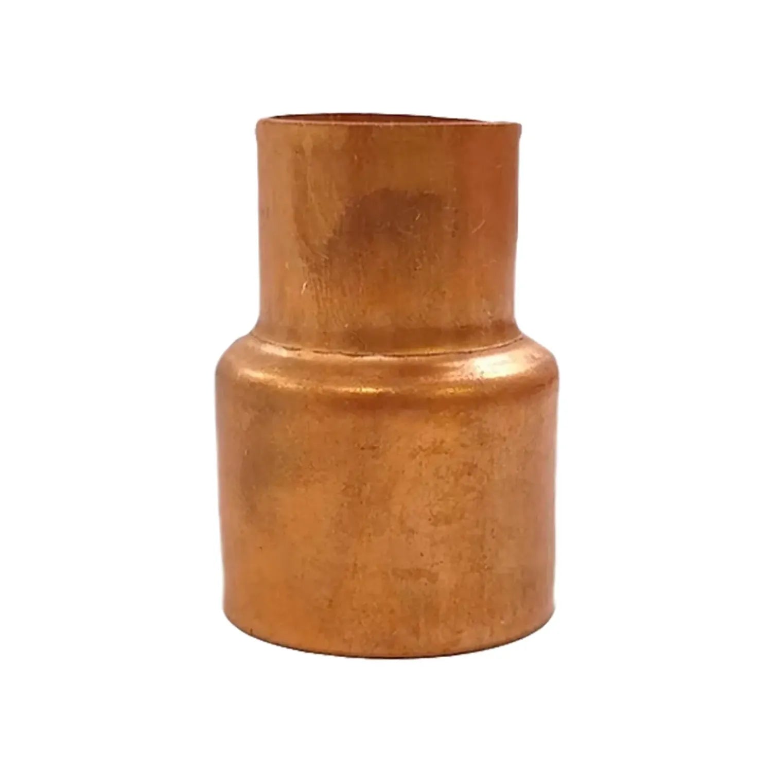 Reducción campana de cobre 3/4" a 1/2" para tuberías de plomería y fontanería