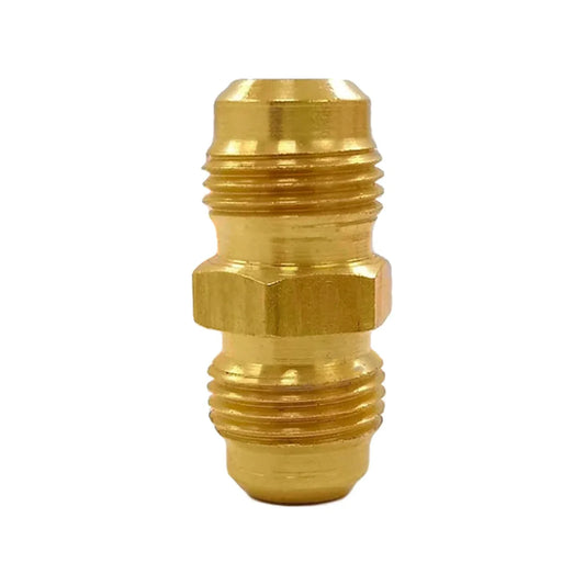 Niple unión 3/8"x3/8" (10x10 mm) latonado Aleamex AG-NU1010