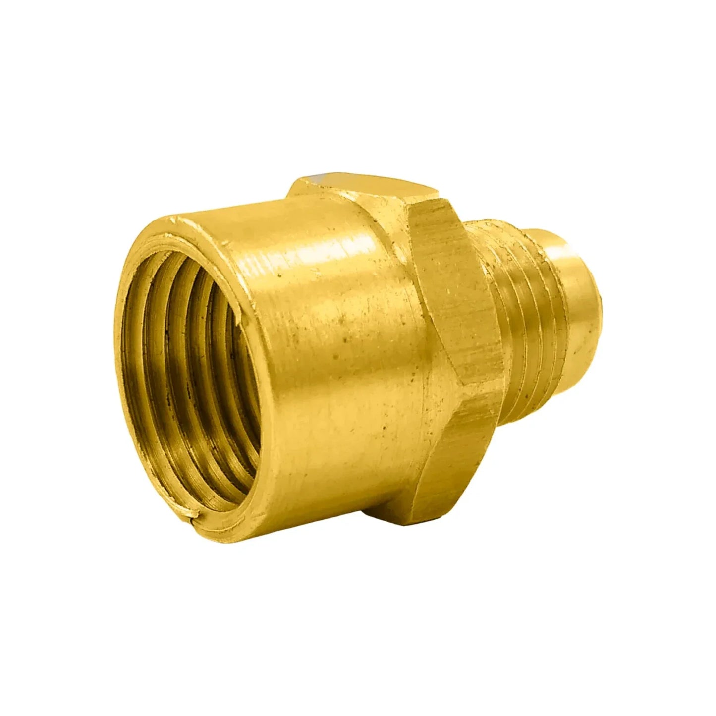 Niple campana 3/8"x1/2" (10x13 mm) latonada Aleamex AG-NC1013