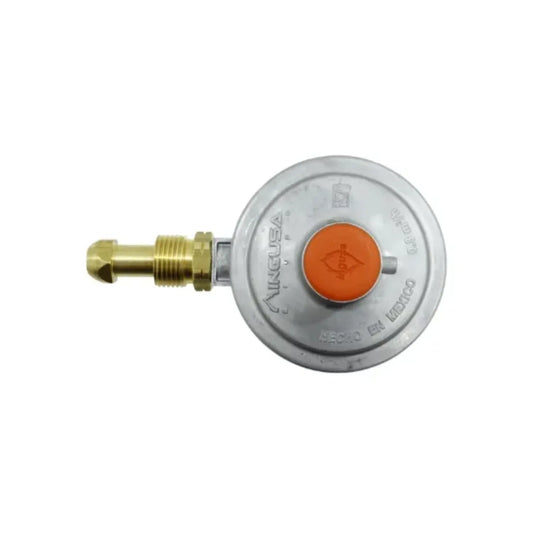 Regulador de gas LP de baja presión Ingusa con conexión de latón para tanque cilindro de gas doméstico