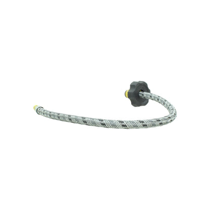 Manguera flexible de gas propano trenzada de acero inoxidable con conector QCC1.