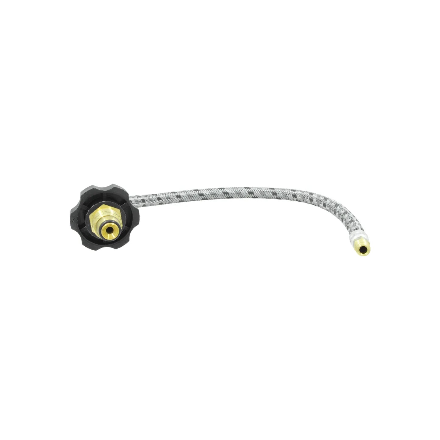 Manguera trenzada flexible de acero para tanque de gas propano QCC1, conexión de gas LP