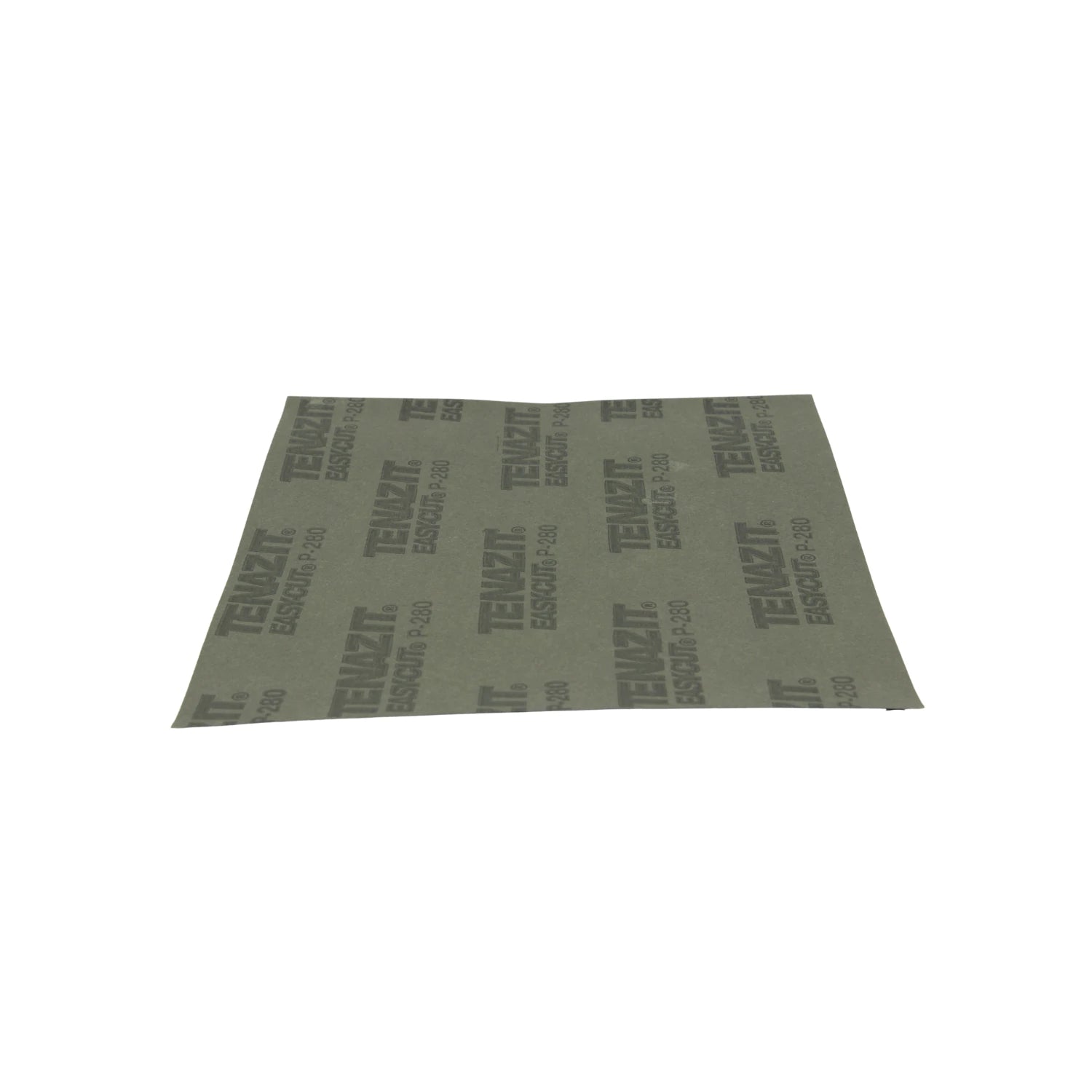 Hoja de lija de agua Tenazit P280, grano 280, para lijado fino y pulido en superficies húmedas o secas
