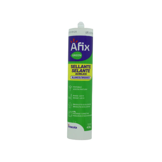 Sellador acrílico blanco 430 g Afix 5500032