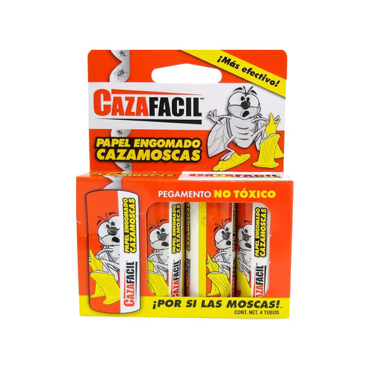 Trampa para moscas 4 piezas Cazafacil