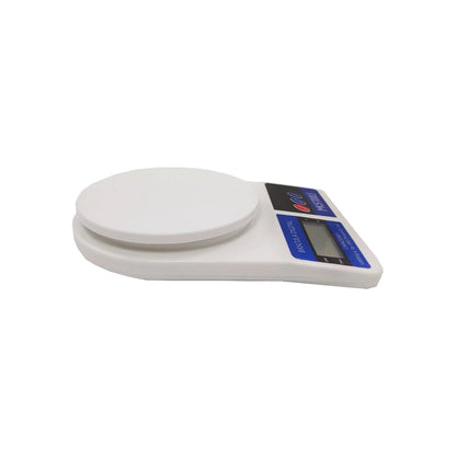 Báscula digital de cocina blanca PKS DIIGITAL 10 kg precisión 1g para alimentos