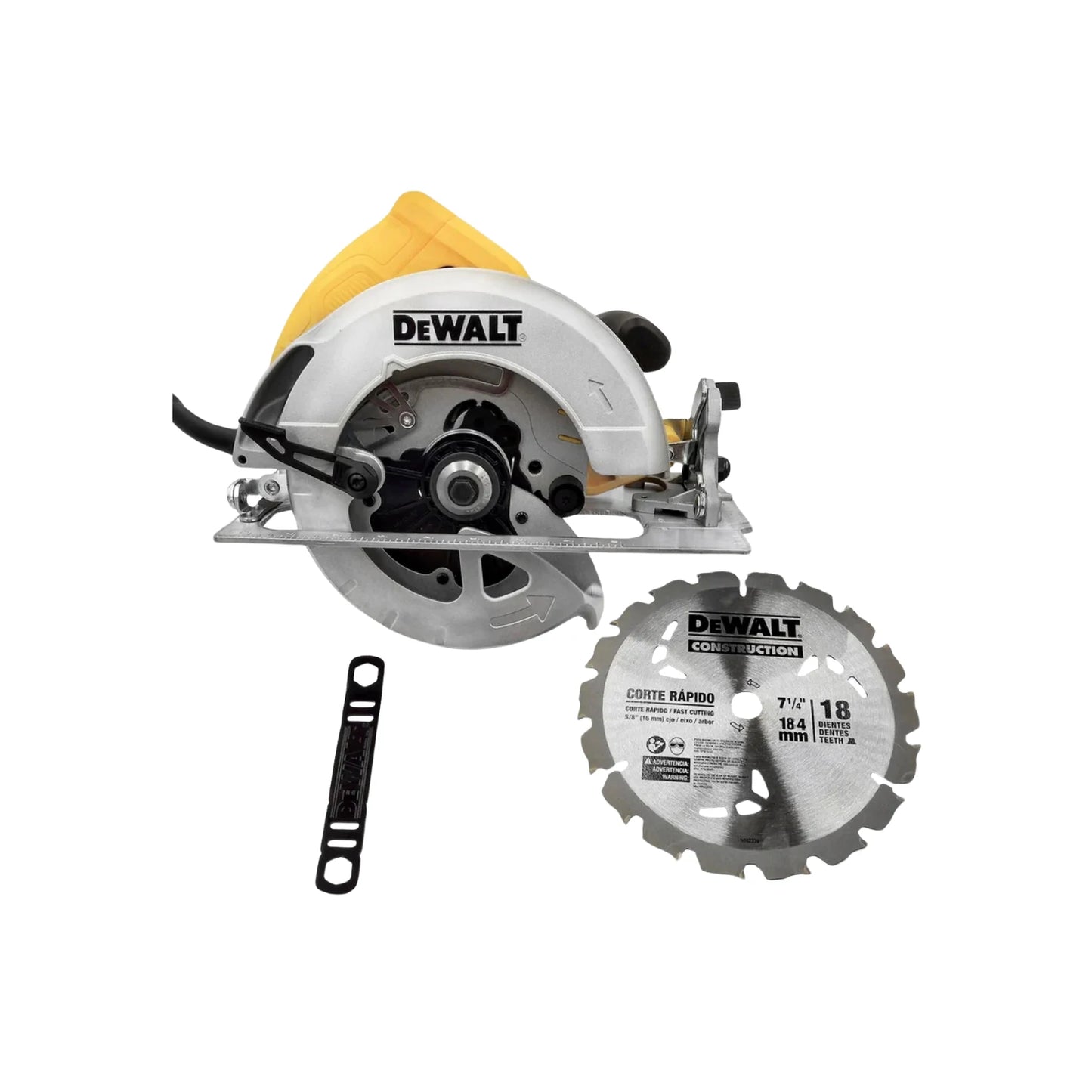 Sierra circular 7 1/4" de 1800 W Dewalt DWE575-B3