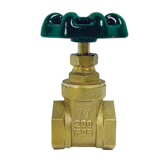 Válvula de compuerta 3/4" (19 mm) roscable Genflux VLCOM19RS