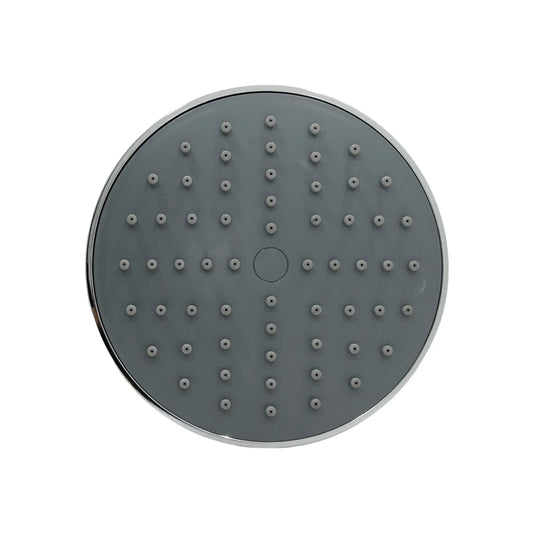 Regadera redonda 6" ABS gris Genflux RD327PL6