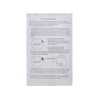Parche para tinaco grande Delfín