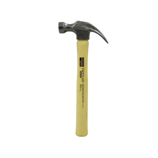 Martillo de garra curvo Tramontina Master 16 oz con mango de madera natural para construcción