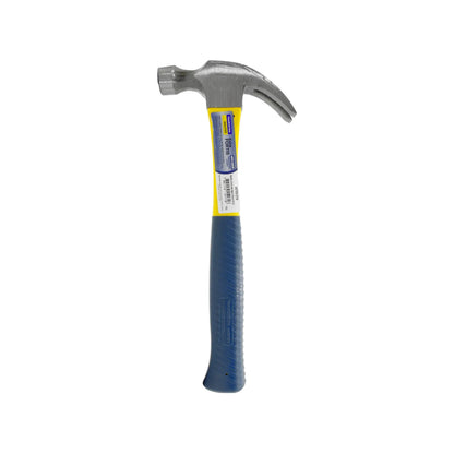 Martillo de uña curvo Tramontina 16 oz cabo de fibra de vidrio azul para carpintería