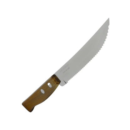 Cuchillo 5" de sierra mango de madera Tramontina 22200/405