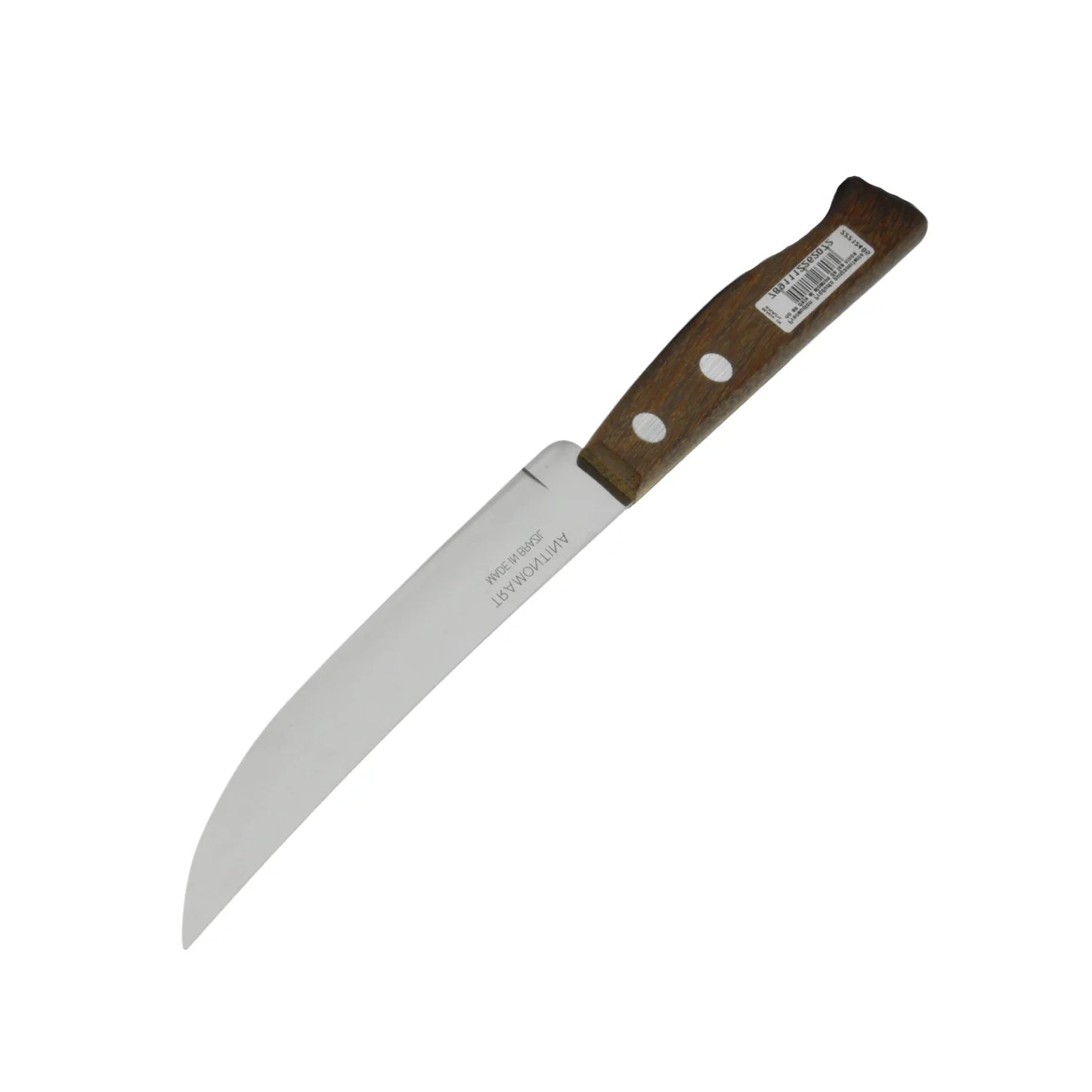 Cuchillo 5" liso mango de plástico Tramontina 22212/405