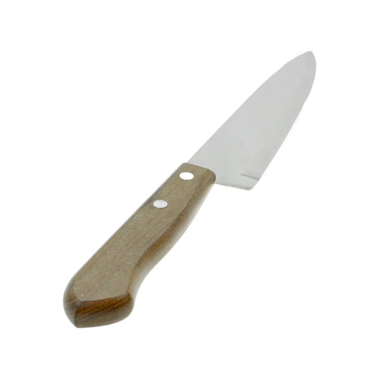 Cuchillo 8" liso mango de madera Tramontina 22902/008