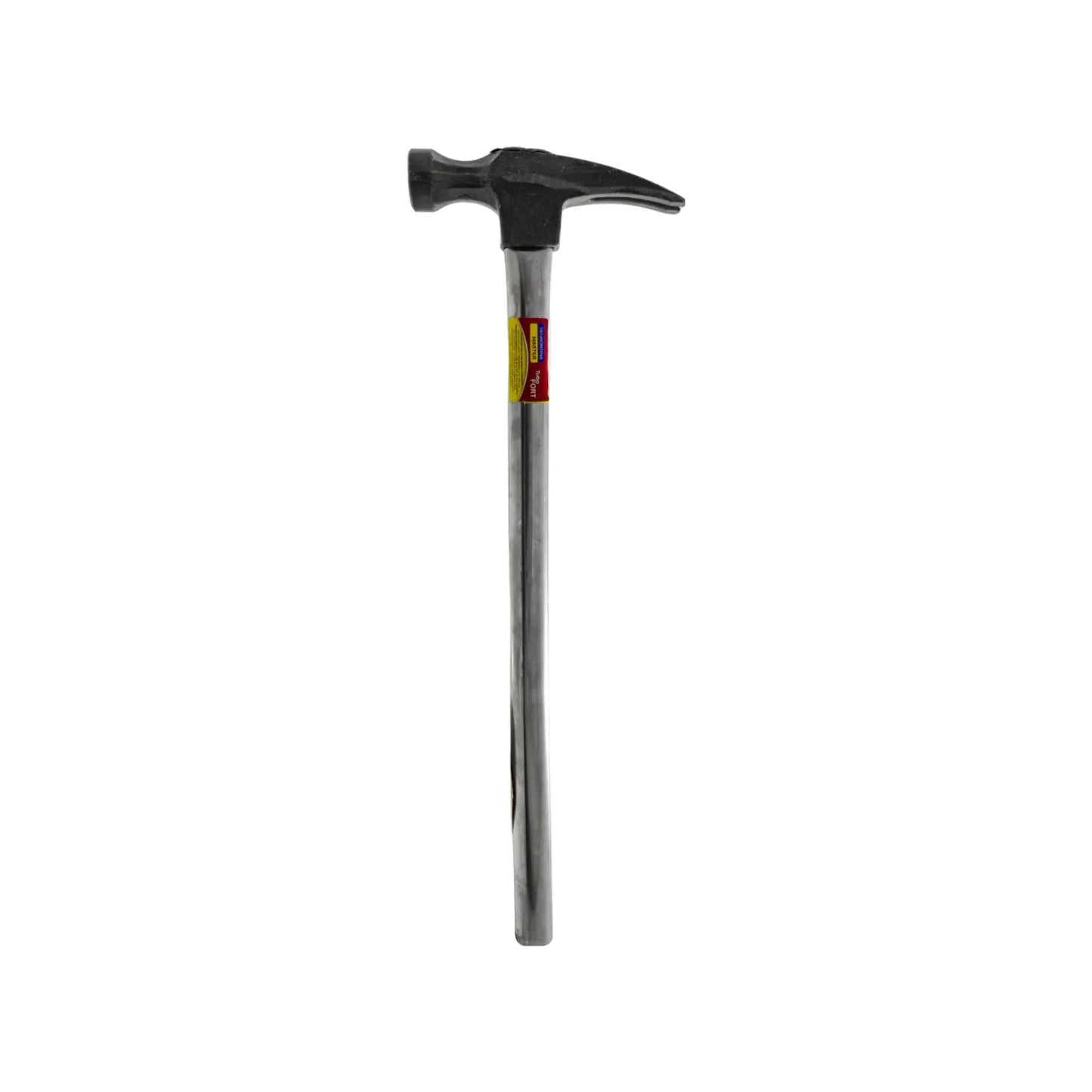 Martillo de uña Tramontina Master Tubo Fort con mango de acero tubular cromado para construcción y carpintería.