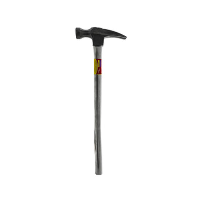Martillo de uña Tramontina Master Tubo Fort con mango de acero tubular cromado para construcción y carpintería.