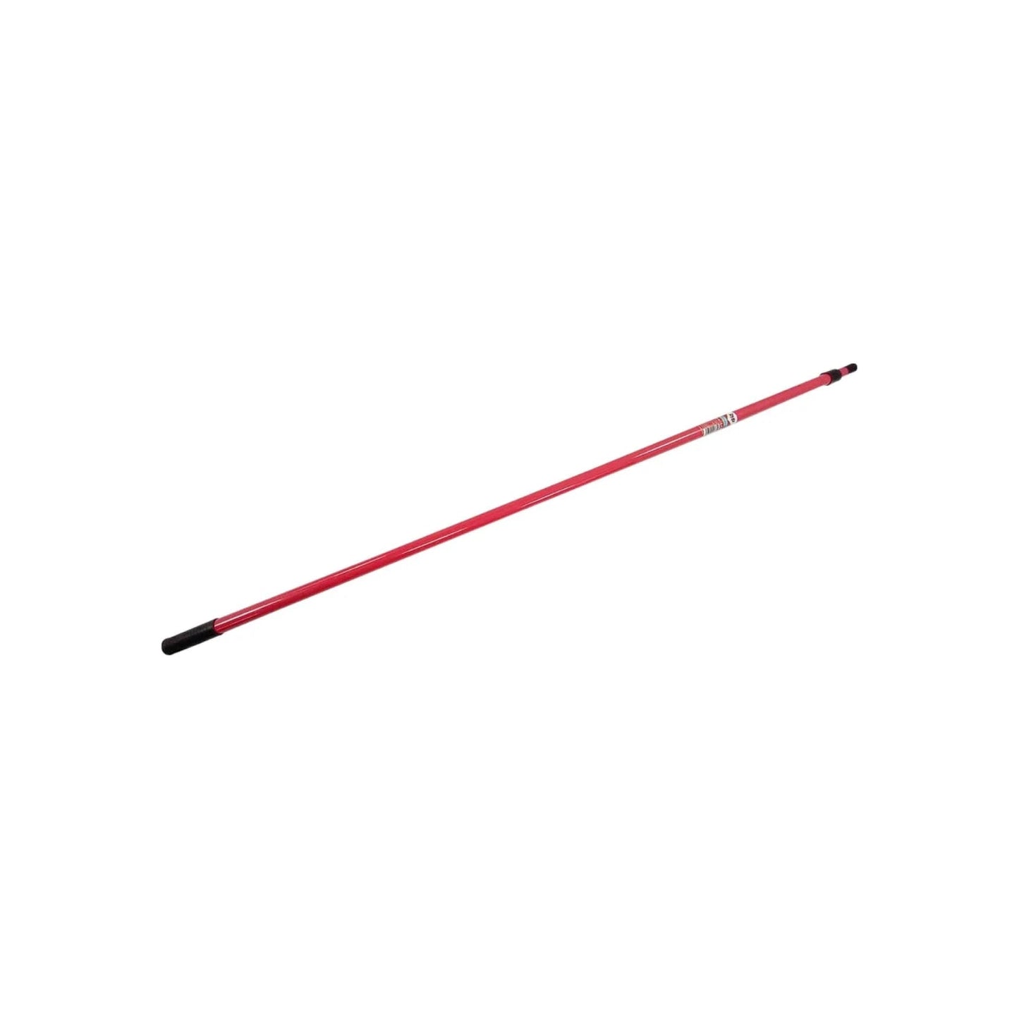 Extensión para rodillo de pintura roja telescópica, ideal para techos y paredes altas