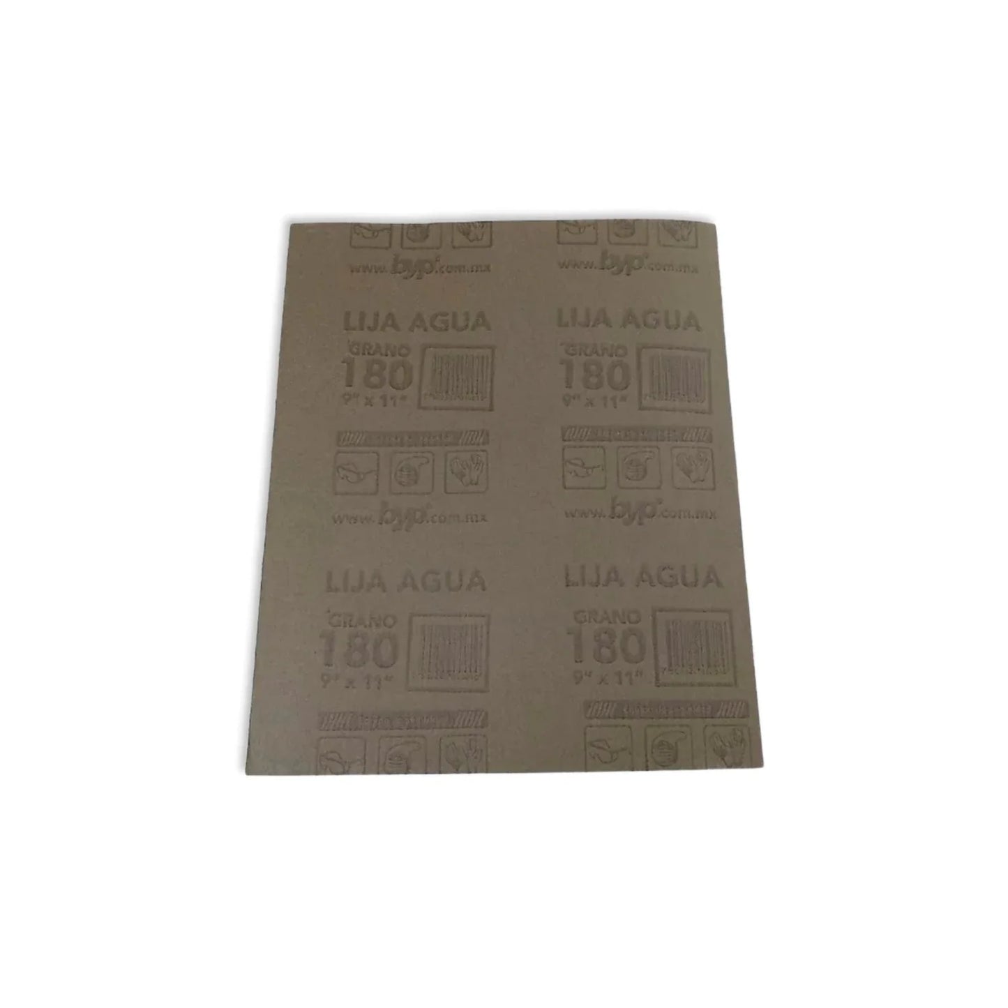 Lija de agua grano 180 Byp LAG18