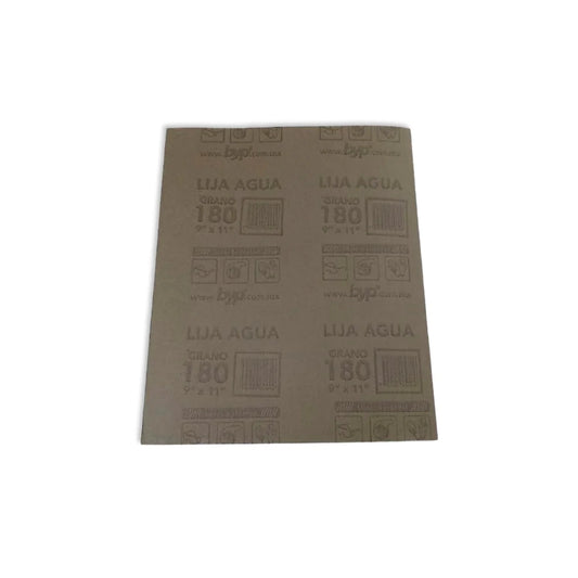 Lija de agua grano 180 Byp LAG18