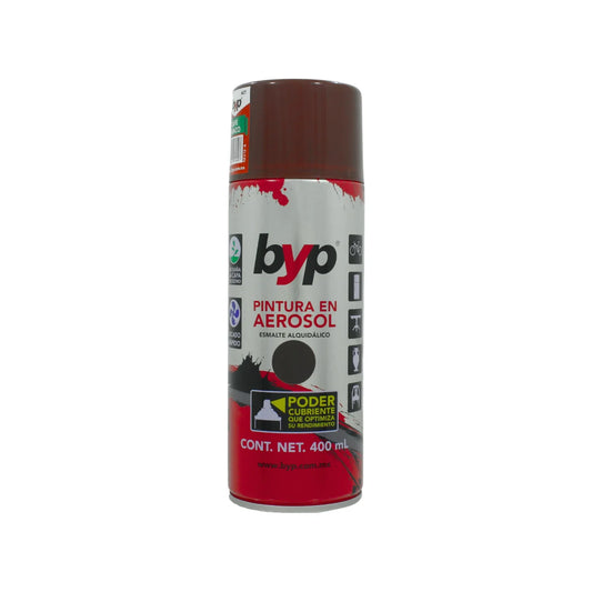 Pintura en aerosol café tabaco 400 ml Byp ACT