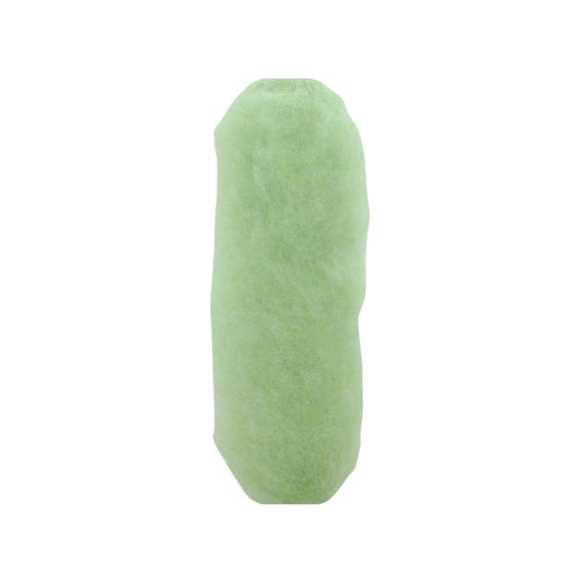 Repuesto de rodillo para pintar 9 pulgadas, felpa de 1 1/4", color verde claro