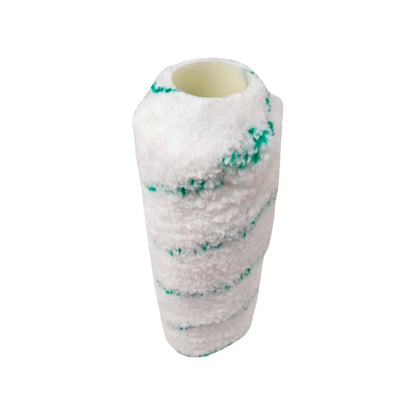 Repuesto rodillo pintura microfibra 9"x3/4" antigoteo blanco con rayas verdes