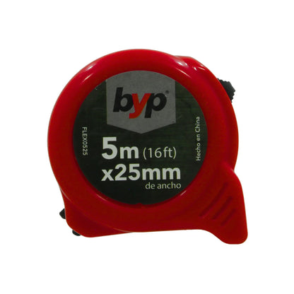 Flexómetro 5 metros Byp FLEX0525