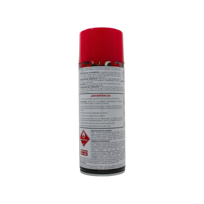 Pintura en aerosol rojo brillante para maquinaria, metal y vehículos, 400ml, protección duradera