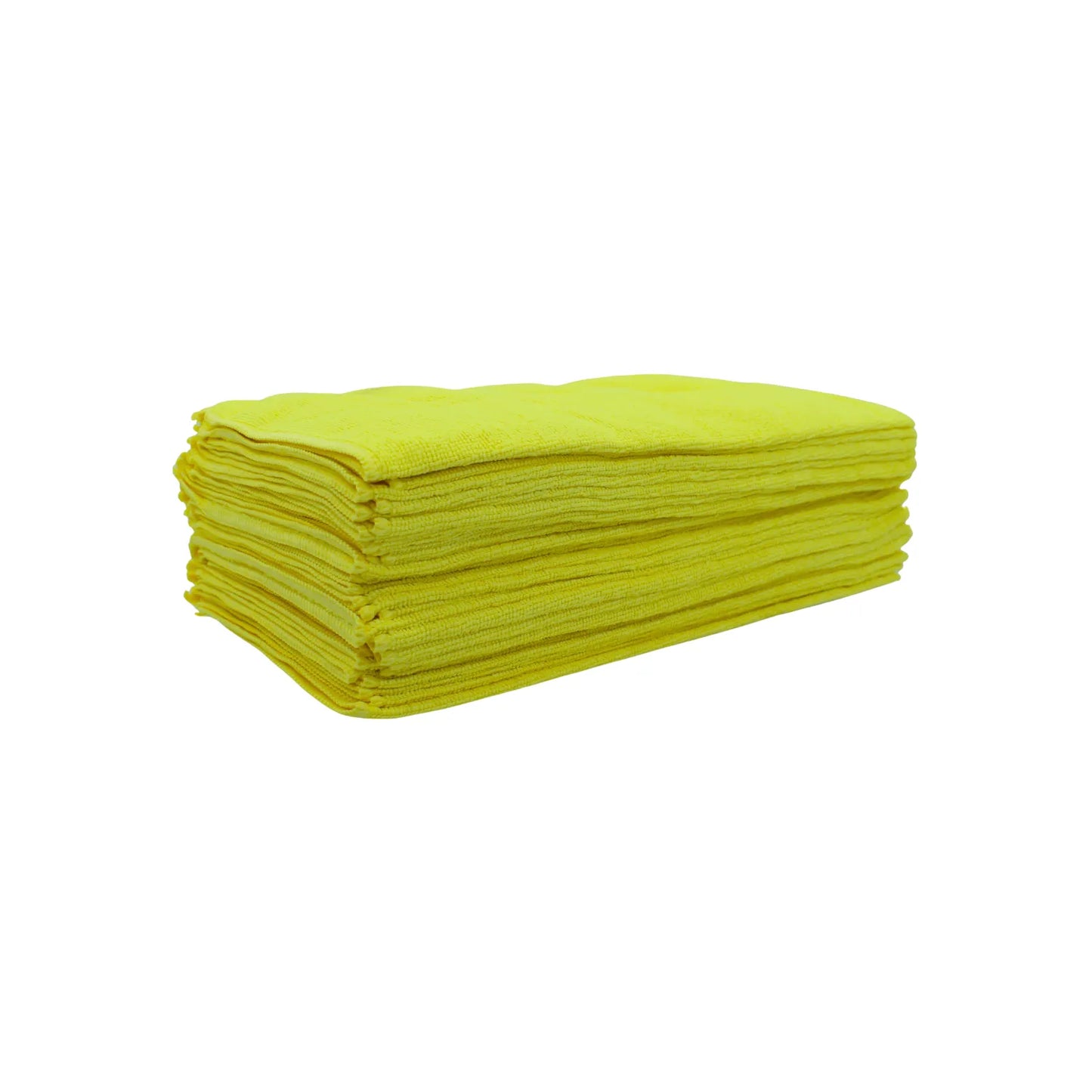 Paños de microfibra amarillos, paquete de trapos de limpieza suaves para autos, hogar y superficies delicadas