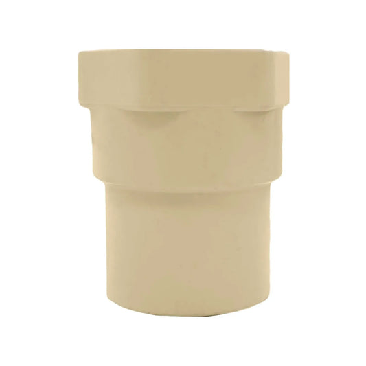 Conector CPVC 1 pulgada (25mm) rosca interior hembra, color beige para instalaciones de plomería