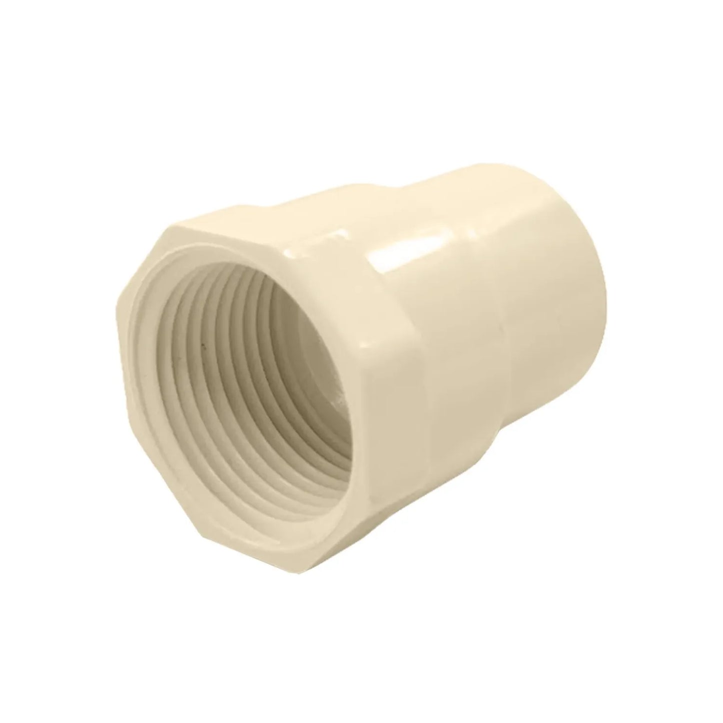 Conector CPVC de 1/2 pulgada rosca interior hembra para plomería