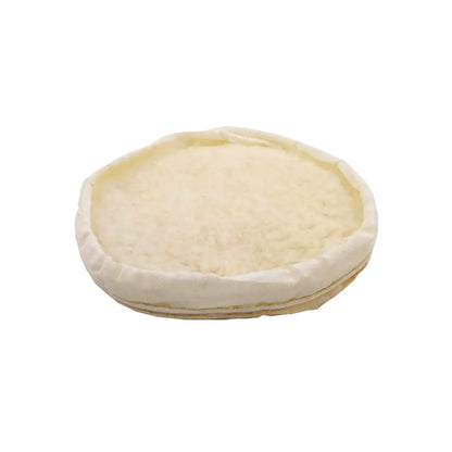 Boina de lana para pulidora de 5 pulgadas con base de velcro, accesorio para pulido automotriz color blanco