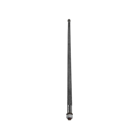 Eje metálico para diablo 70 cm, roscado con tuerca, para baleros de 5/8 pulgadas