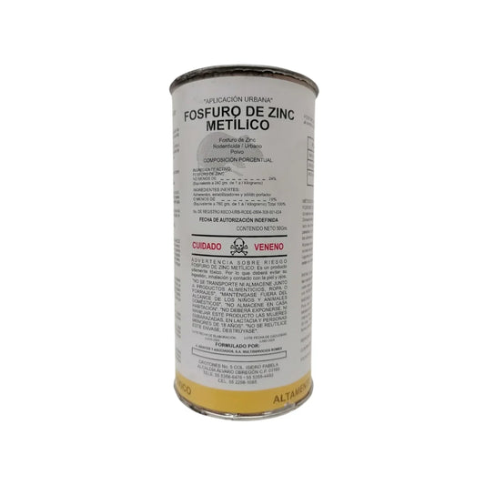 Fosfuro de zinc 50 g amarillo